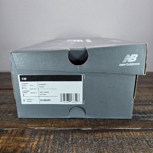 NEW New Balance 530 Womens Size 8 D Running Shoes U530APL White Green - Picture 12 of 12